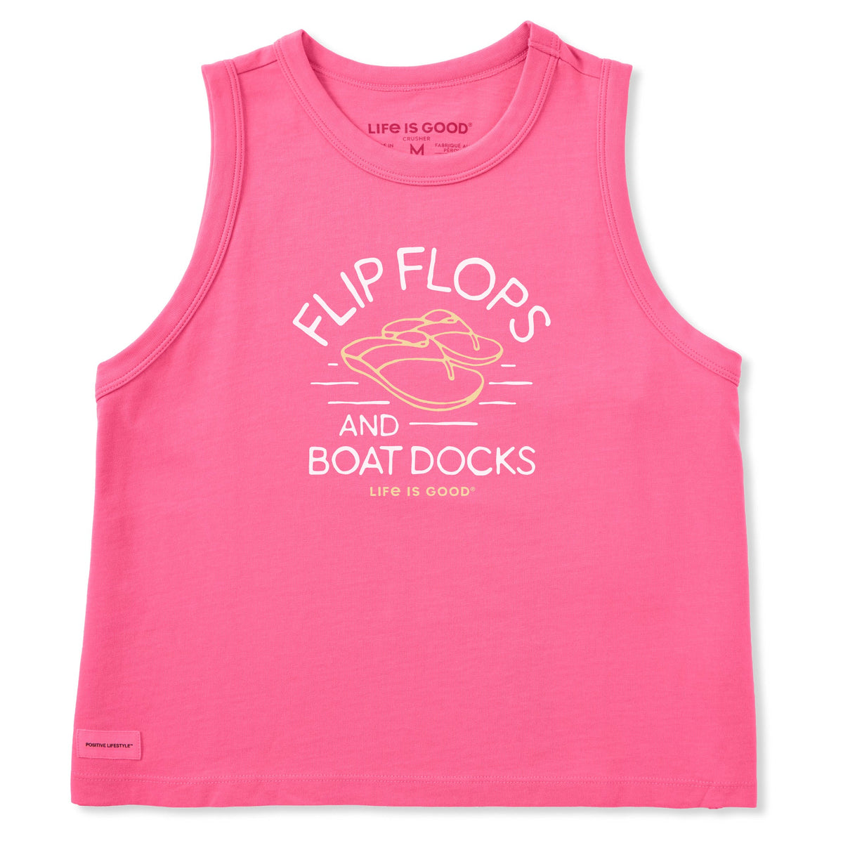 Women's Flip Flops & Boat Docks Crusher Boxy Tank