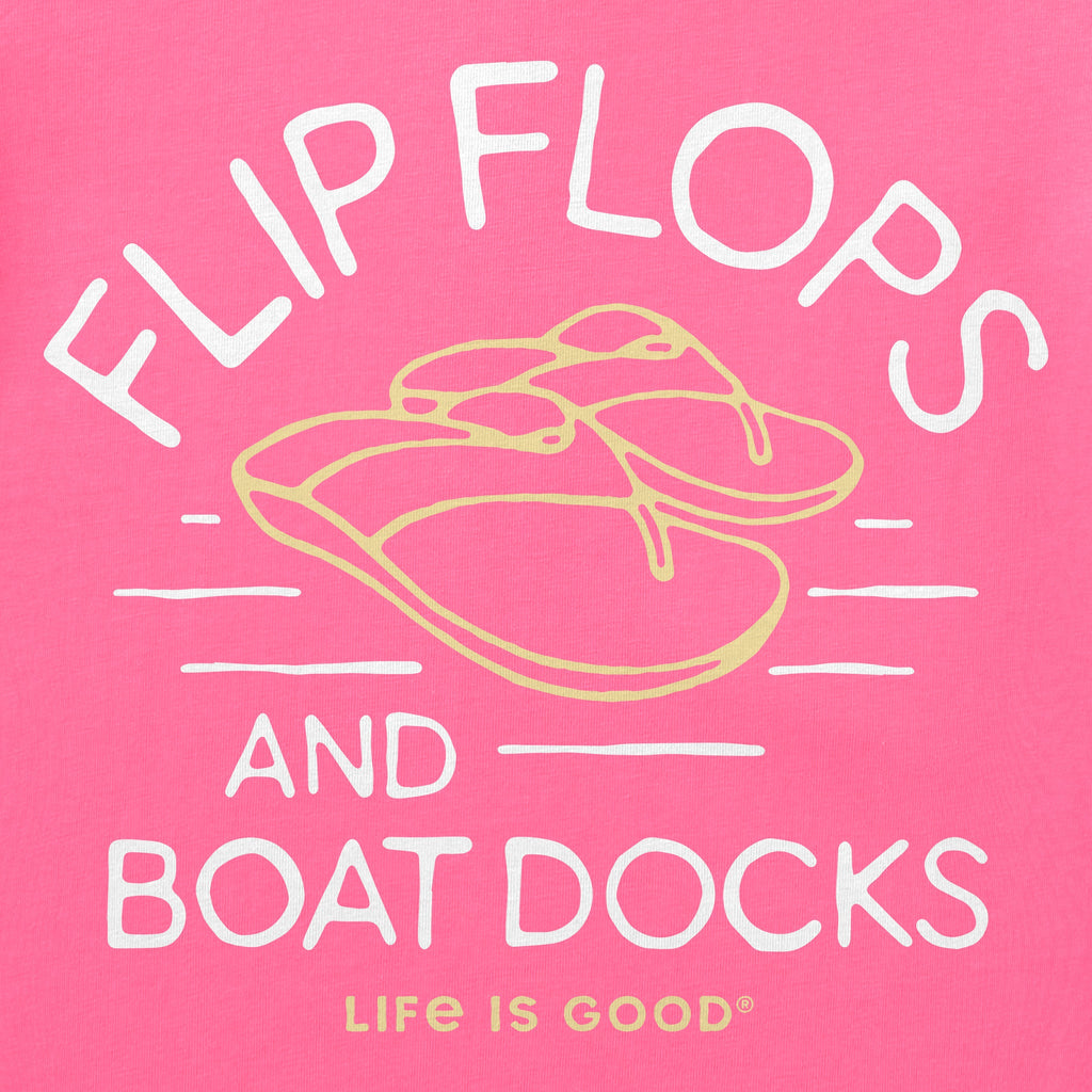 Women's Flip Flops & Boat Docks Crusher Boxy Tank