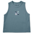 Women's Cats in Flower Field Crusher Boxy Tank product image 1
