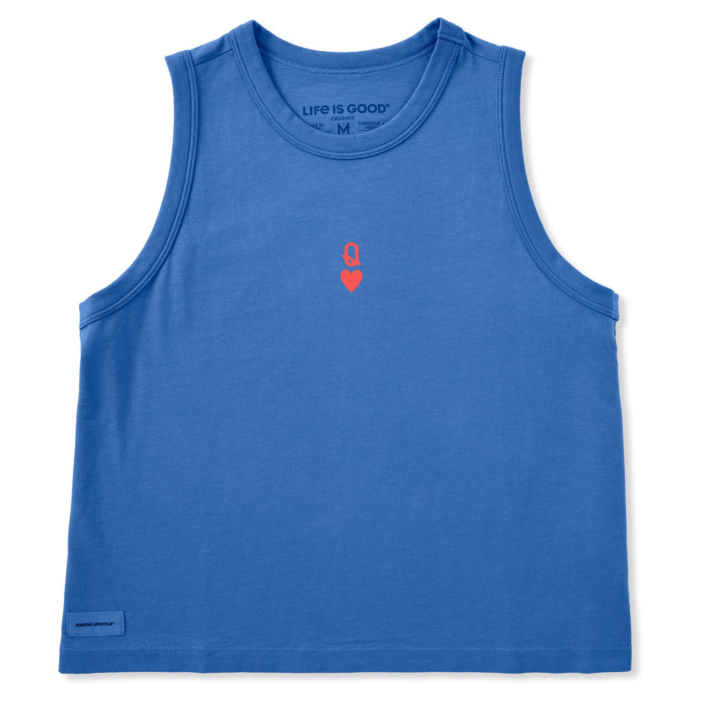 Women's Queen of Hearts Crusher Boxy Tank product image 1
