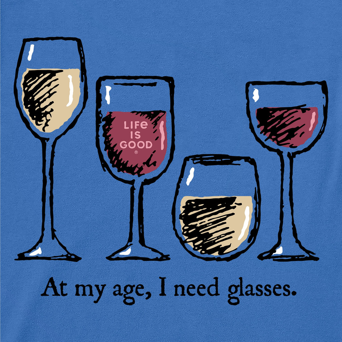 Women's I Need Wine Glasses Crusher Boxy Tank product image 2