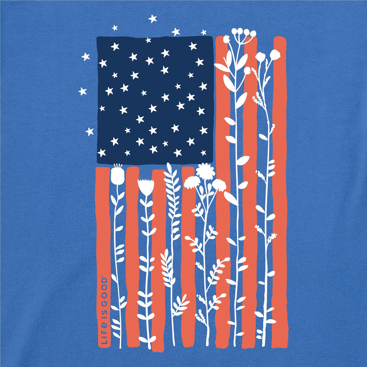 Women's Flower Tall Flag Crusher Boxy Tank product image 2