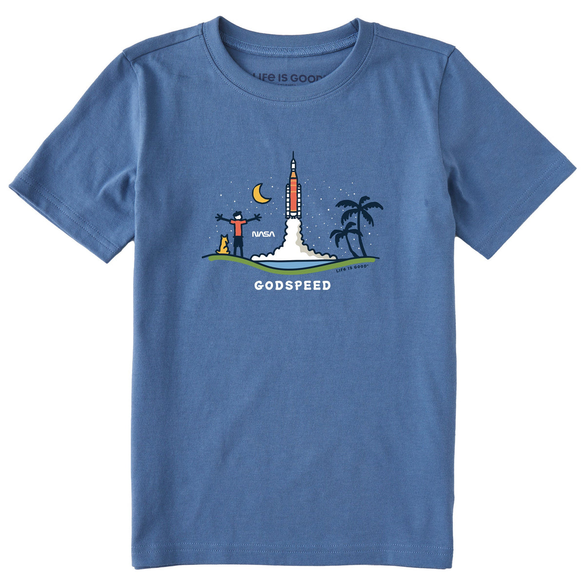 Kids Godspeed NASA Short Sleeve Crusher Tee product image 1