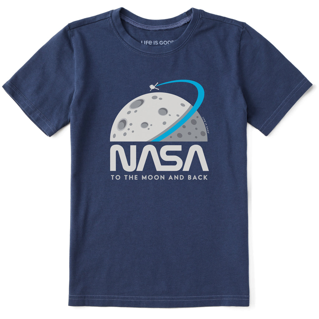 Kids NASA To the Moon and Back Short Sleeve Crusher Tee product image 1