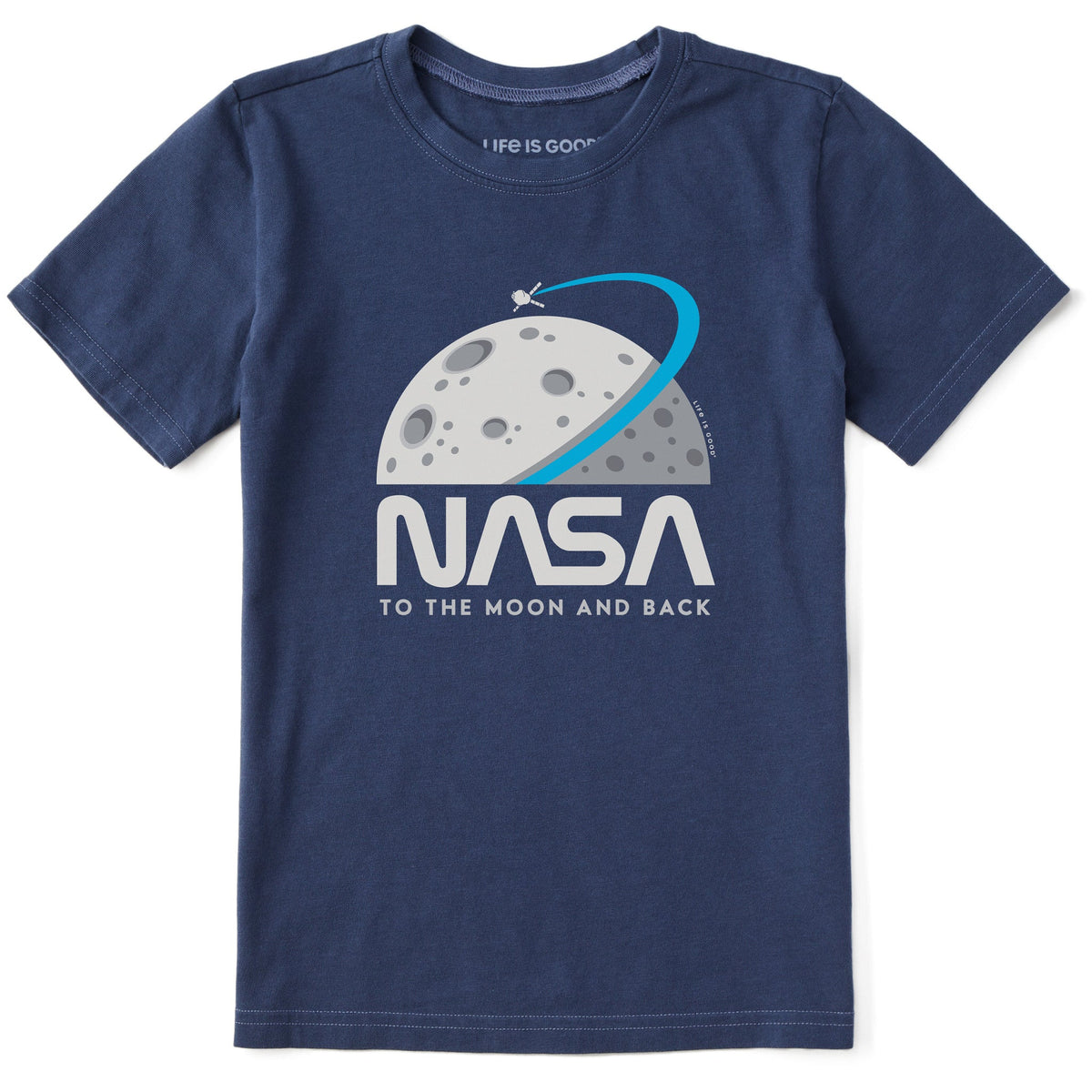 Kids NASA To the Moon and Back Short Sleeve Crusher Tee product image 1