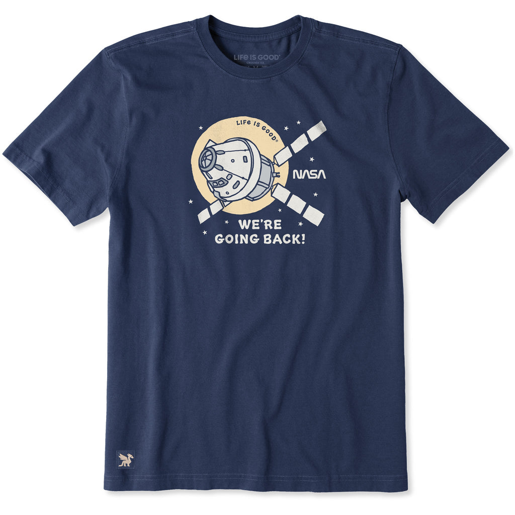 Men's NASA We're Going Back Short Sleeve Crusher Tee product image 1