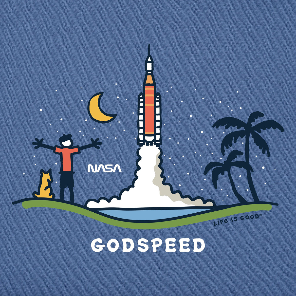 Women's Godspeed NASA Short Sleeve Crusher Tee product image 2