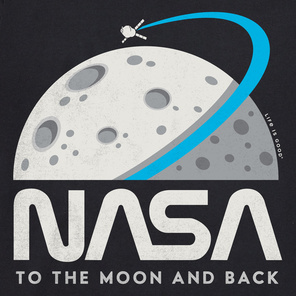 Women's NASA To the Moon and Back Short Sleeve Crusher Tee product image 2