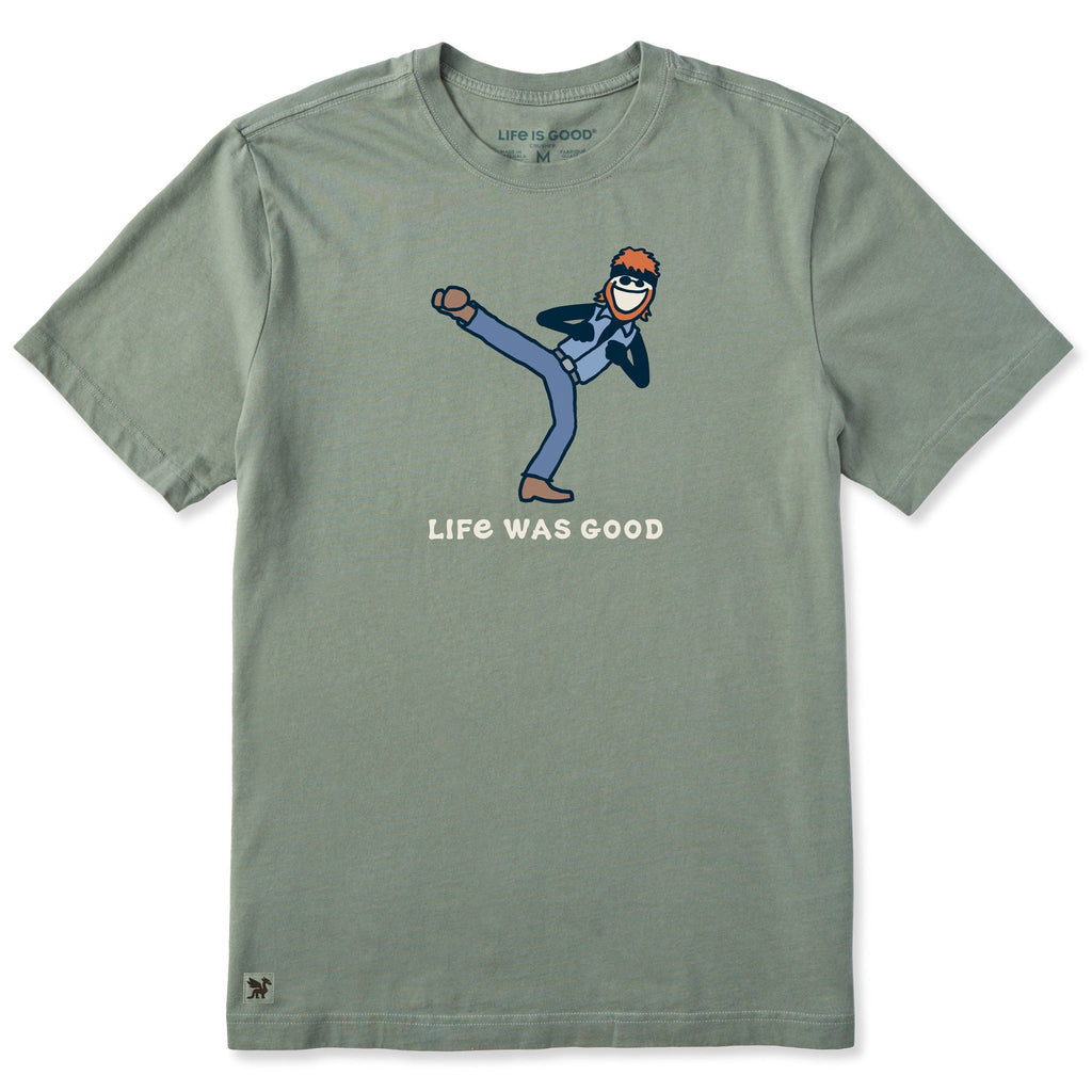 Men's Life Was Chuckin' Good Short Sleeve Crusher Tee product image 1