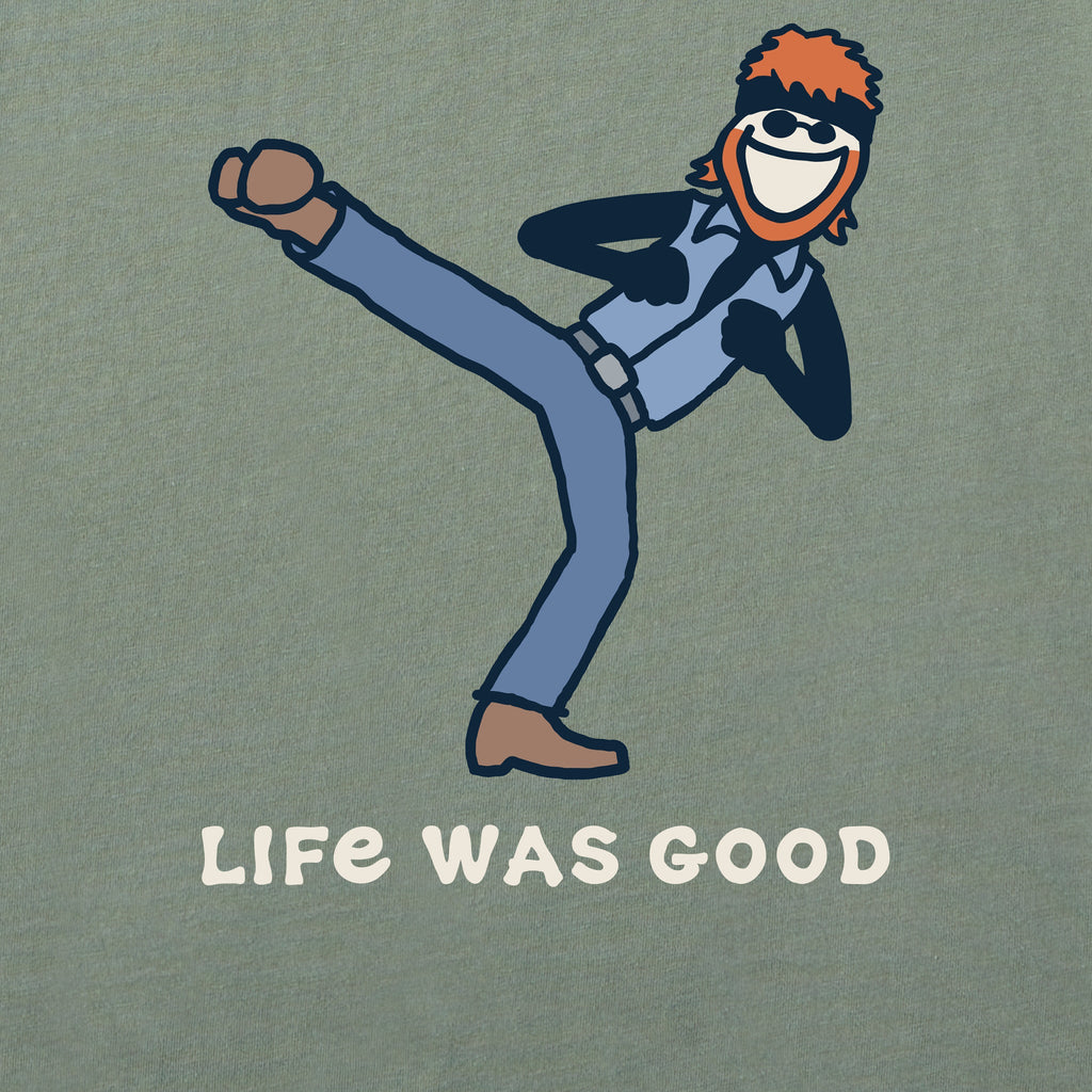 Men's Life Was Chuckin' Good Short Sleeve Crusher Tee product image 2