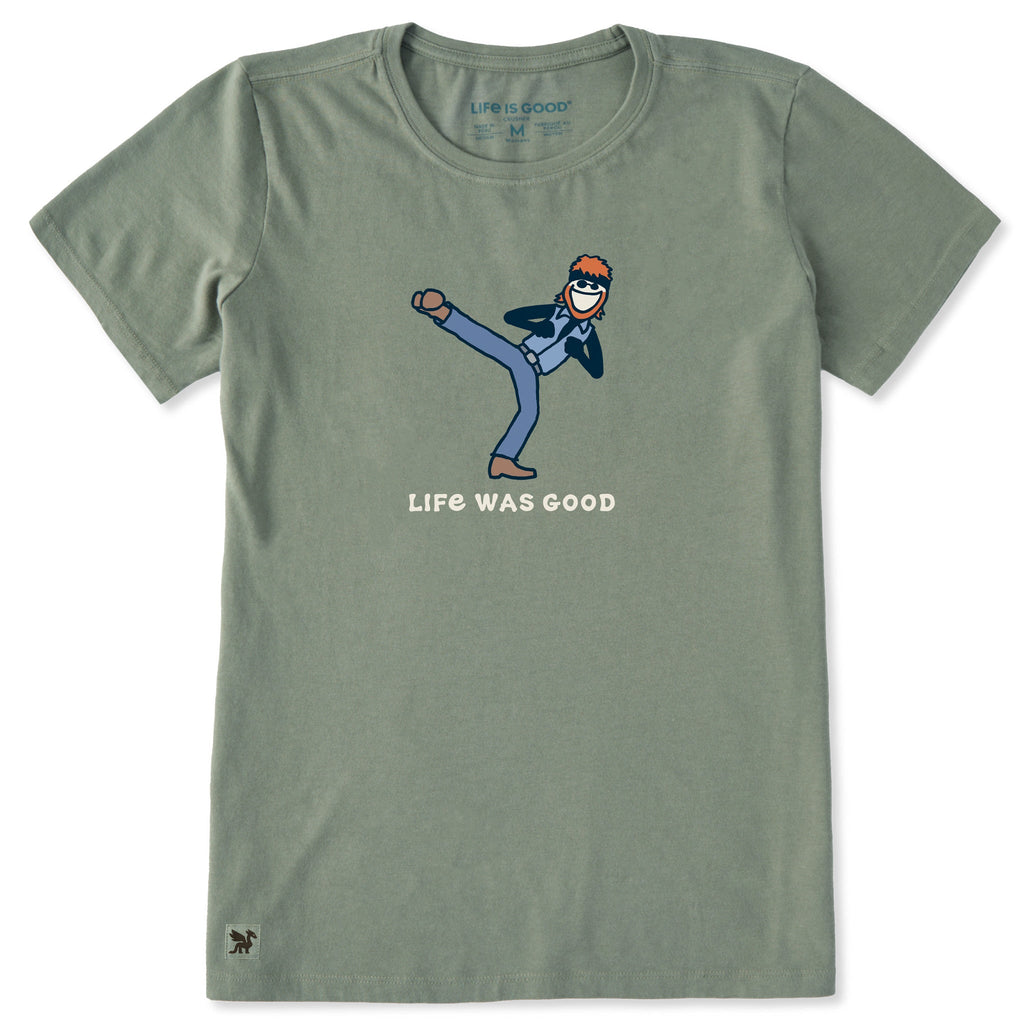 Women's Life Was Chuckin' Good Short Sleeve Crusher Tee product image 1