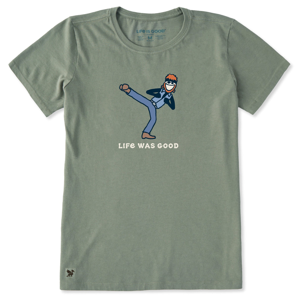 Women's Life Was Chuckin' Good Short Sleeve Crusher Tee product image 1