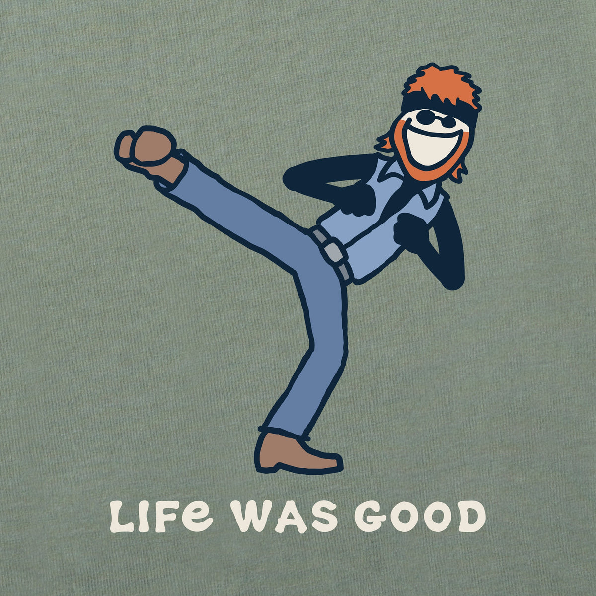Women's Life Was Chuckin' Good Short Sleeve Crusher Tee product image 2