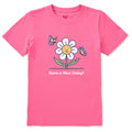 Kids Have a Nice Daisy Butterflies Short Sleeve Crusher Tee product image 1