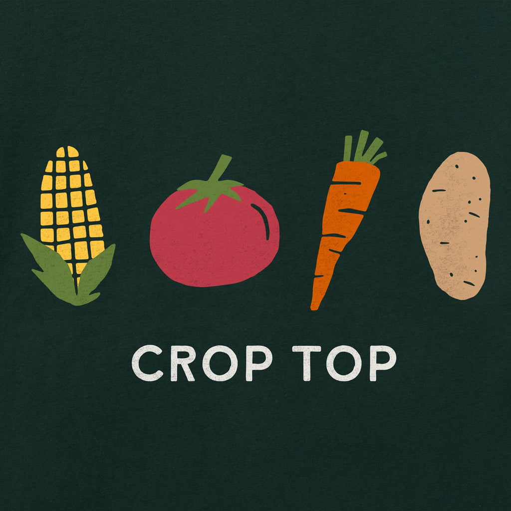 Men's Crop Top Short Sleeve Crusher Tee product image 2