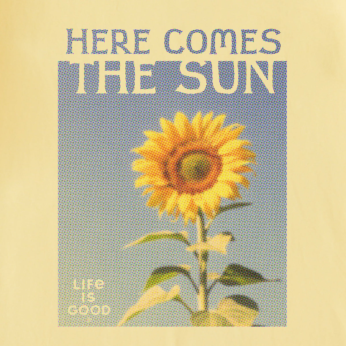 Men's Here Comes the Sunflower Short Sleeve Crusher Tee product image 2