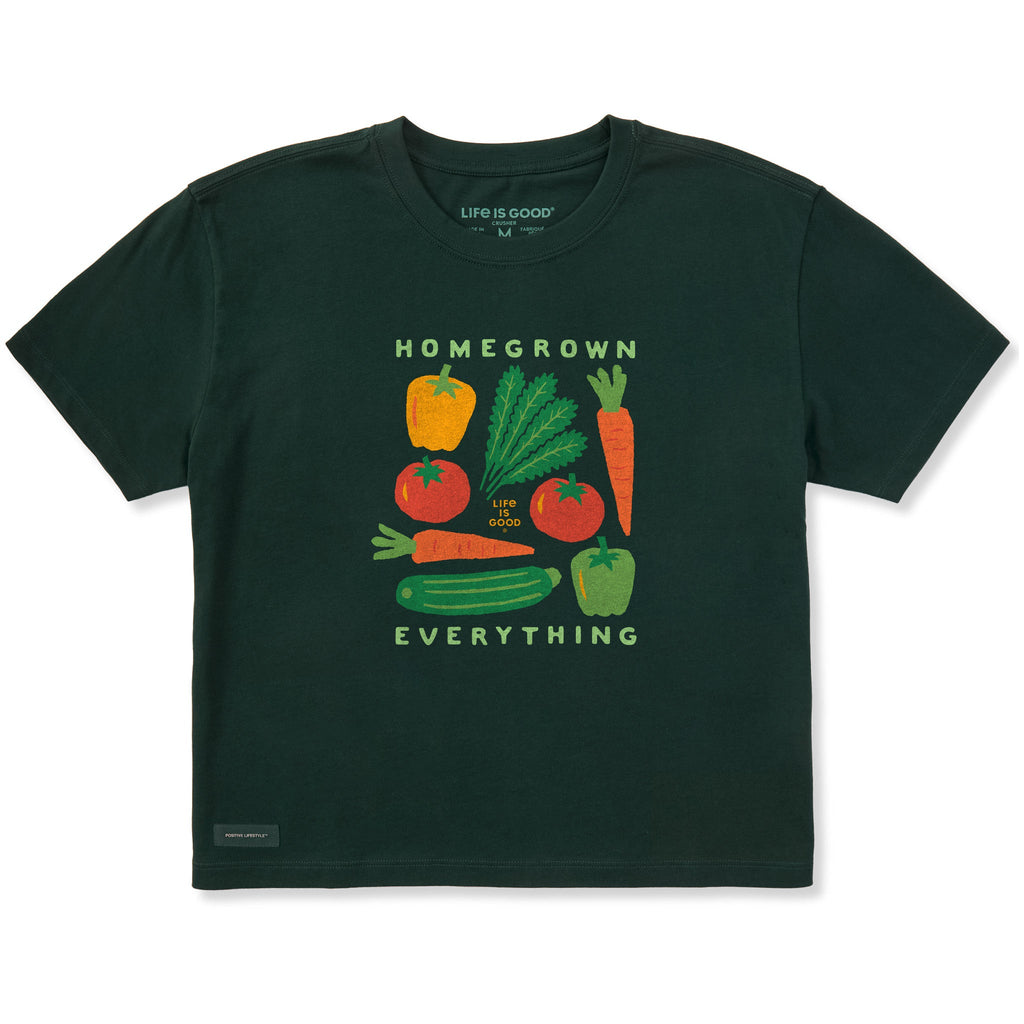 Women's Homegrown Everything Short Sleeve Crusher Boxy Tee product image 1
