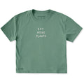 Women's Eat More Plants Short Sleeve Crusher Boxy Tee product image 1