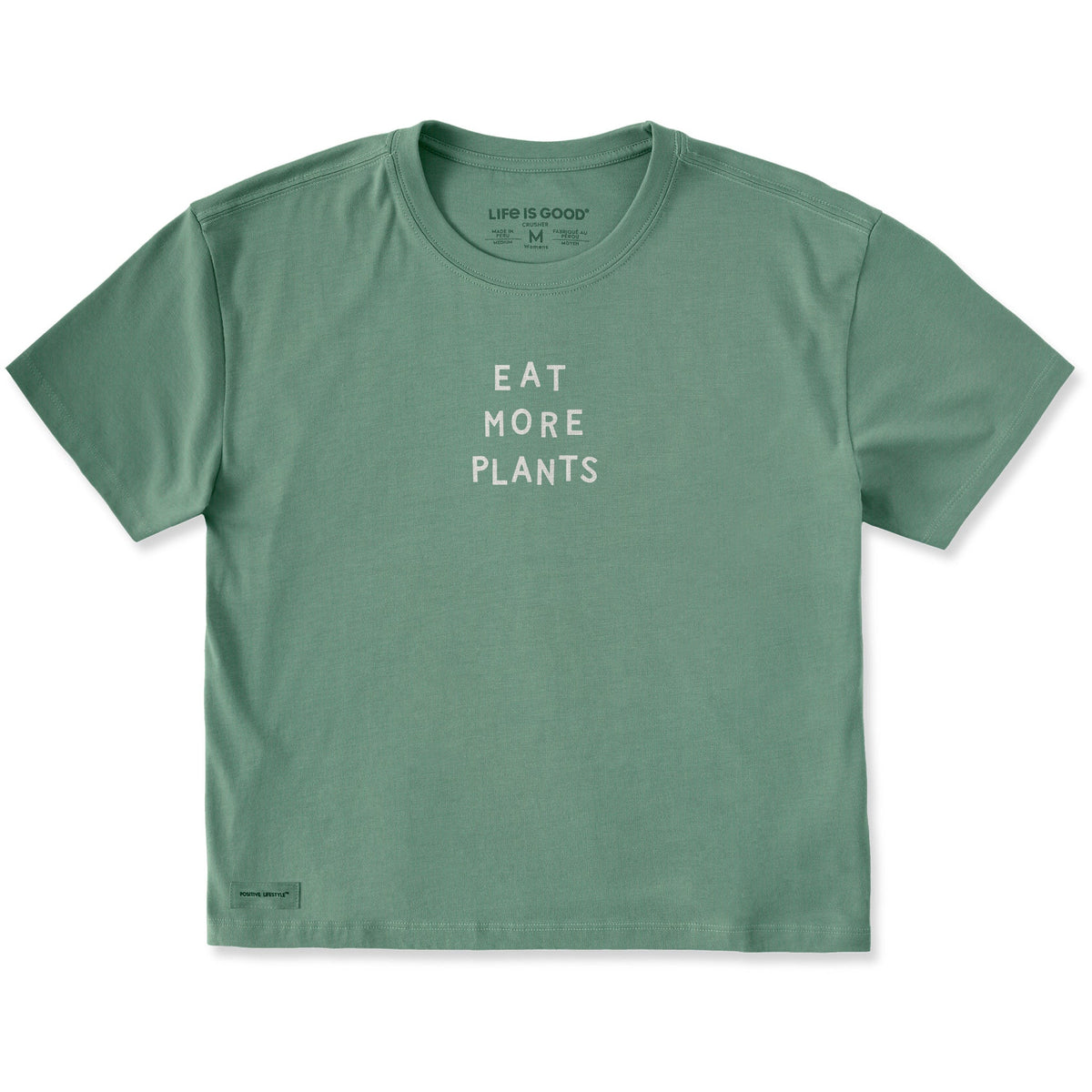 Women's Eat More Plants Short Sleeve Crusher Boxy Tee product image 1