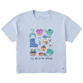 Women's I'll Be in My Office Gardening Short Sleeve Crusher Boxy Tee