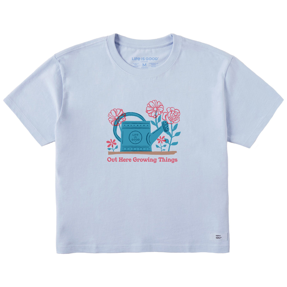Women's Out Here Growing Things Short Sleeve Crusher Boxy product image 1