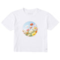 Women's Poppy Circle Short Sleeve Crusher Boxy Tee product image 1