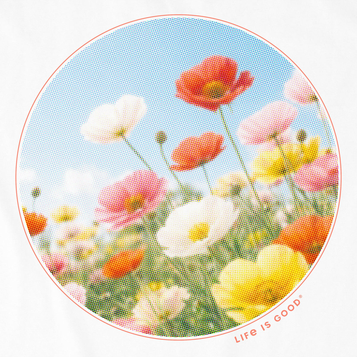 Women's Poppy Circle Short Sleeve Crusher Boxy Tee product image 2