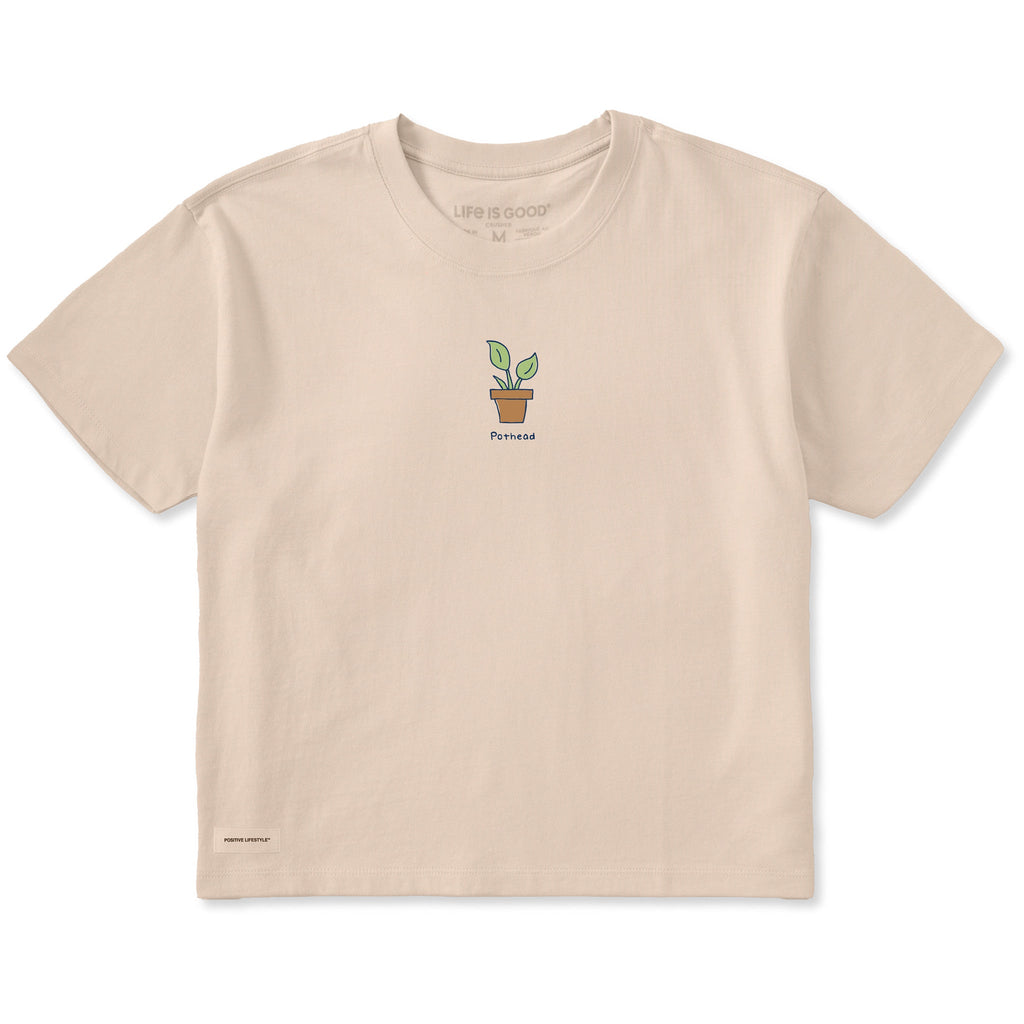 Women's Lil' Pothead Short Sleeve Crusher Boxy Tee product image 1