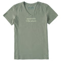 Women's Apparently I Like Plants Short Sleeve Crusher Vee product image 1