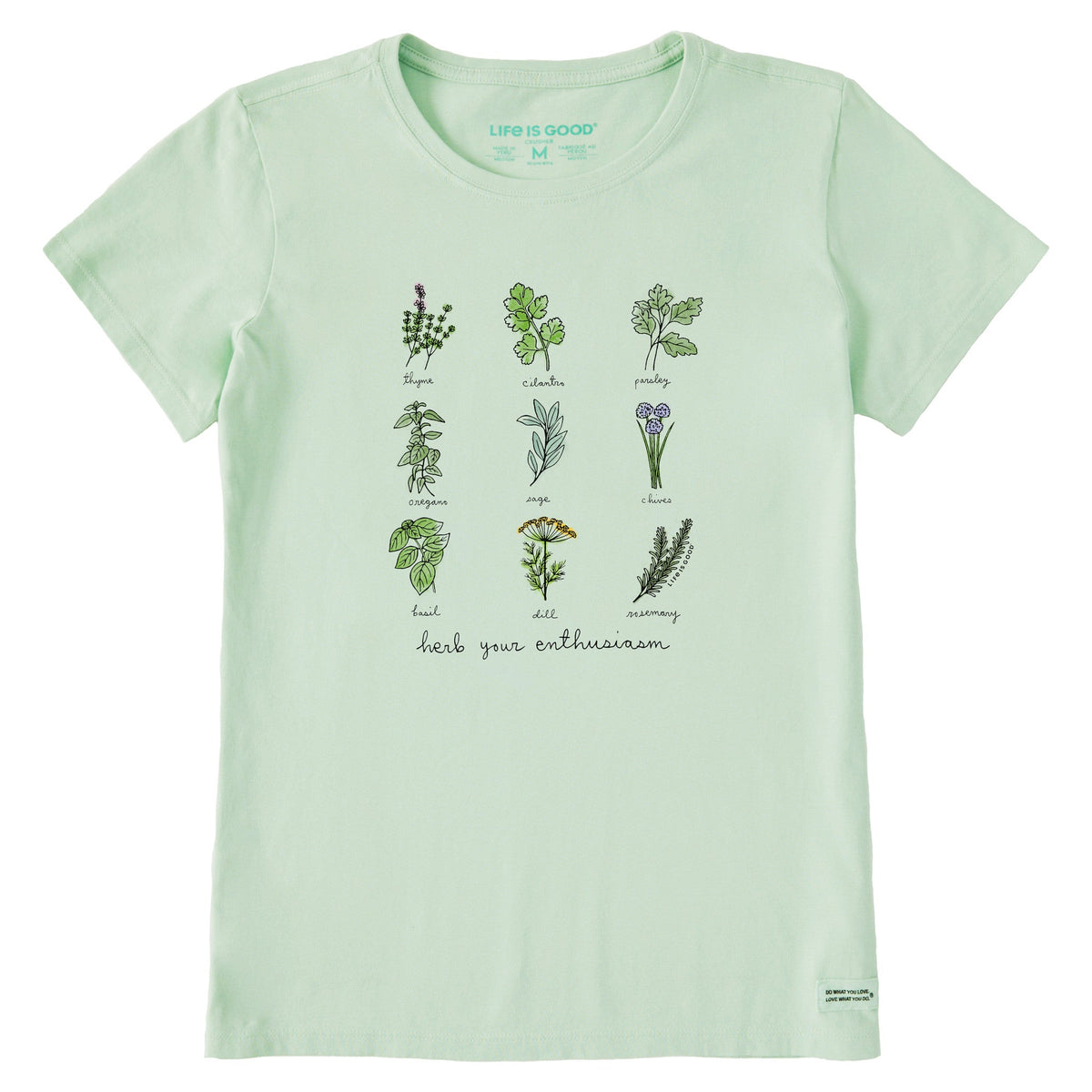 Women's Herb Your Enthusiasm Grid Short Sleeve Crusher Tee product image 1