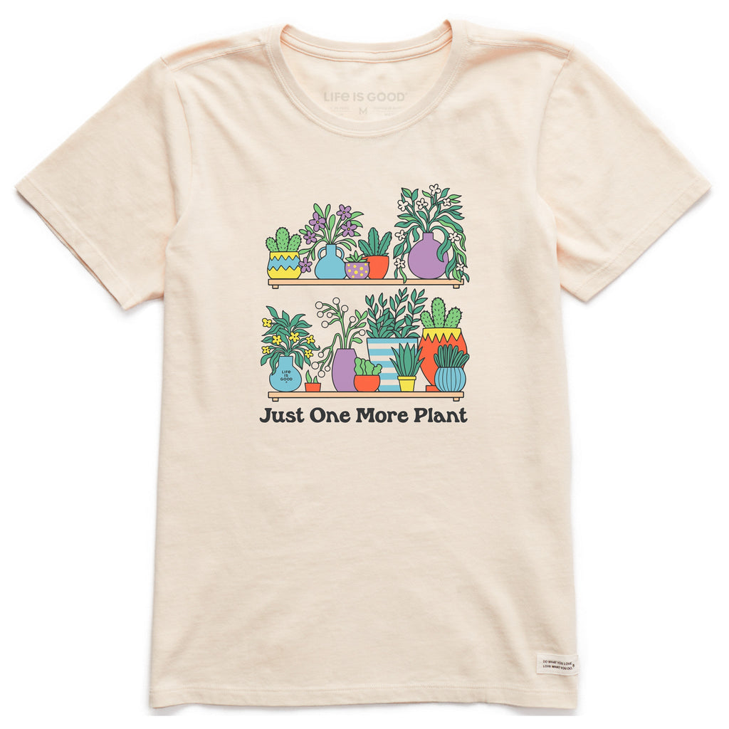 Women's Just One More Plant on the Shelf Short Sleeve Crusher Tee