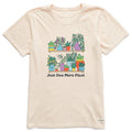 Women's Just One More Plant on the Shelf Short Sleeve Crusher Tee