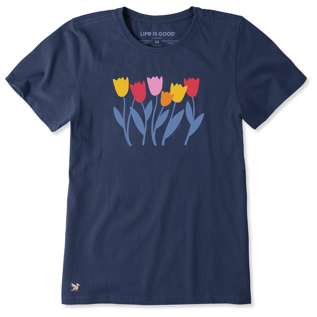 Women's Tulip Party Short Sleeve Crusher Tee product image 1
