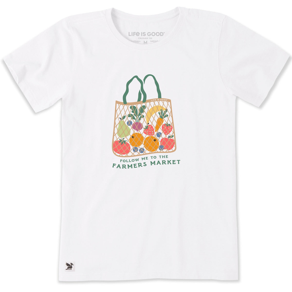 Women's Follow Me to the Farmers Market Short Sleeve Crusher Tee
