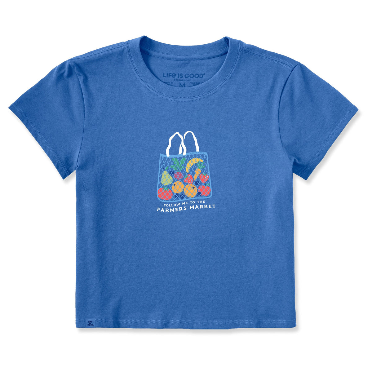 Women's Follow Me to the Farmers Market Crusher-LITE Shrunken Tee