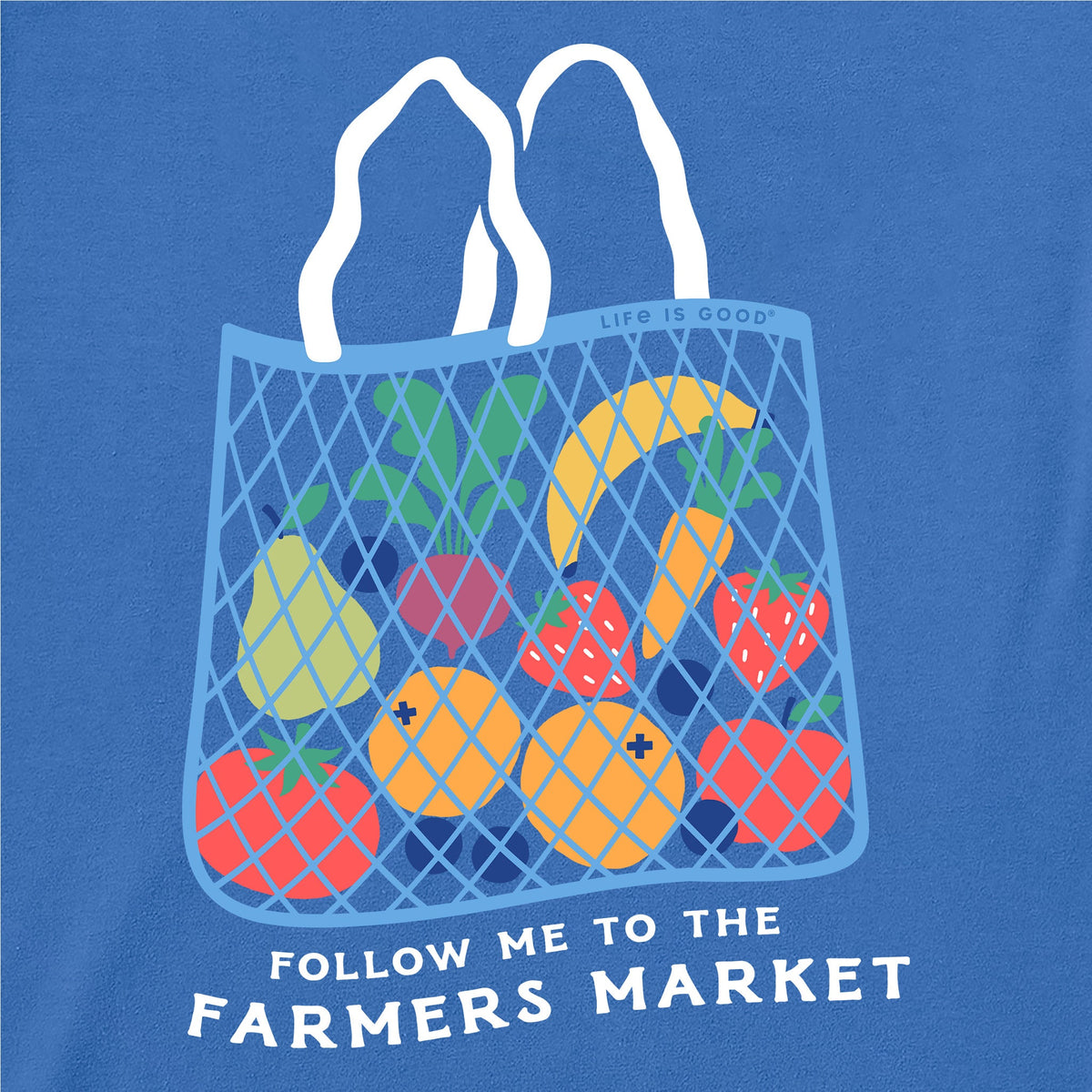 Women's Follow Me to the Farmers Market Crusher-LITE Shrunken Tee
