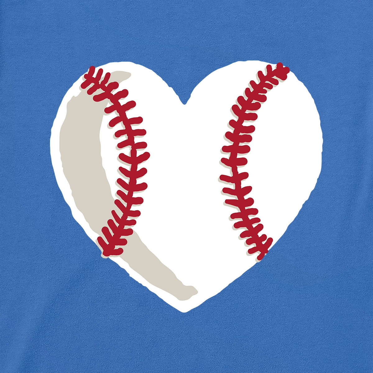 Women's Baseball Heart Short Sleeve Crusher Tee product image 6