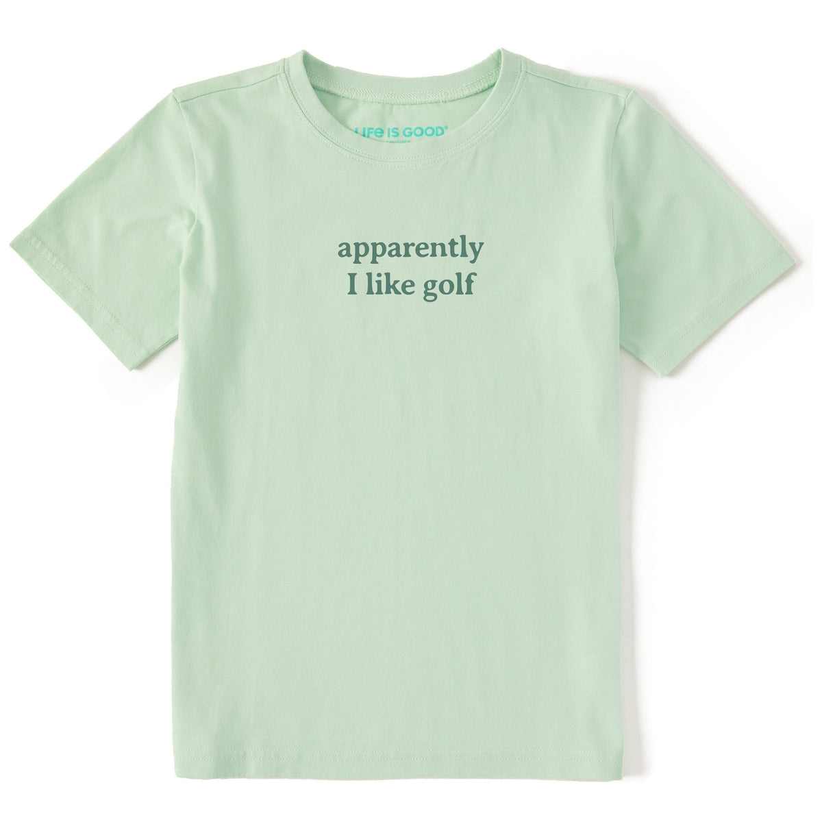 Kids Apparently I Like Golf Short Sleeve Crusher Tee product image 1