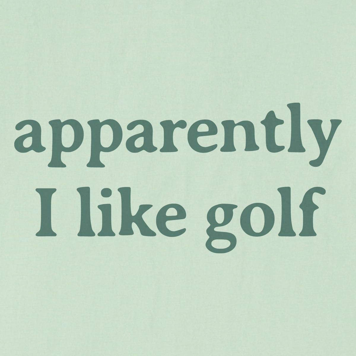Kids Apparently I Like Golf Short Sleeve Crusher Tee product image 2