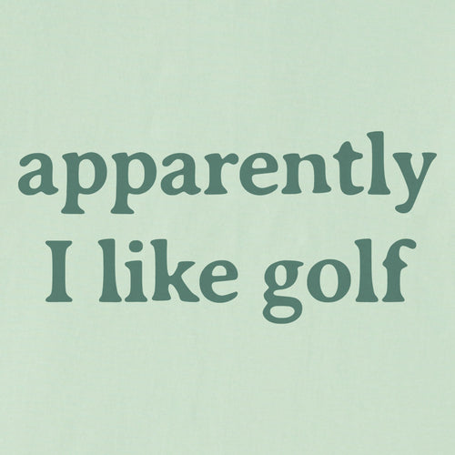 Kids Apparently I Like Golf Short Sleeve Crusher Tee product image 2