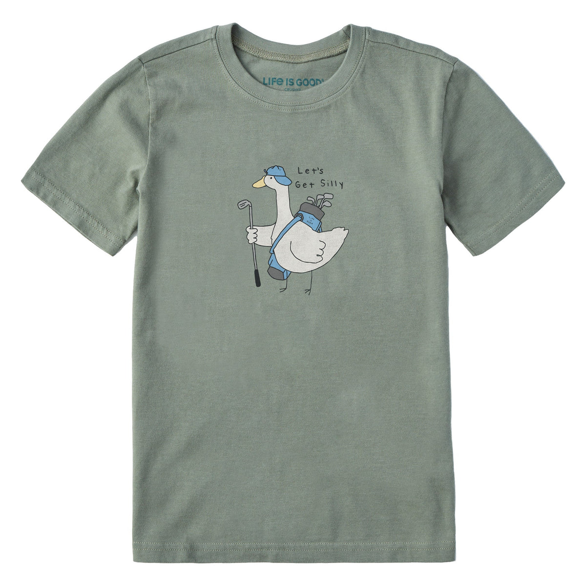 Kids Let's Get Silly Golf Short Sleeve Crusher Tee