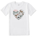 Kids Canadian Heart Short Sleeve Crusher Tee product image 1
