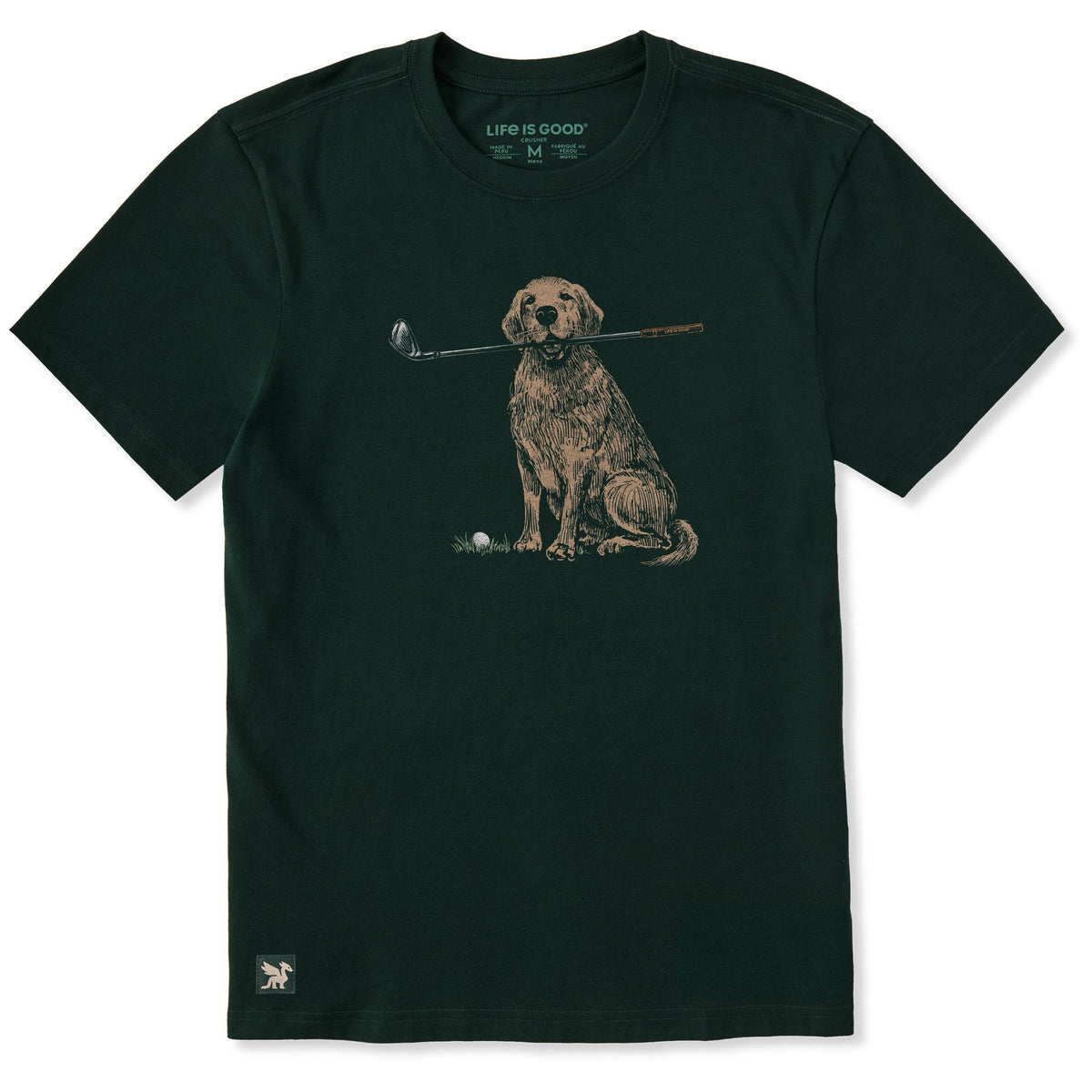 Men's Golden Golfer Short Sleeve Crusher Tee product image 1
