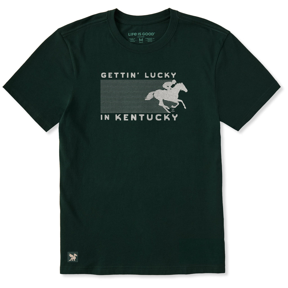 Men's Gettin' Lucky in Kentucky Short Sleeve Crusher Tee product image 1