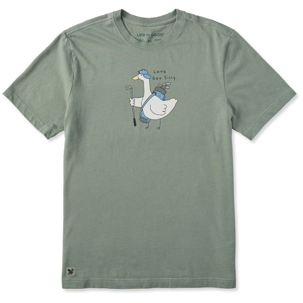 Men's Let's Get Silly Golf Short Sleeve Crusher Tee