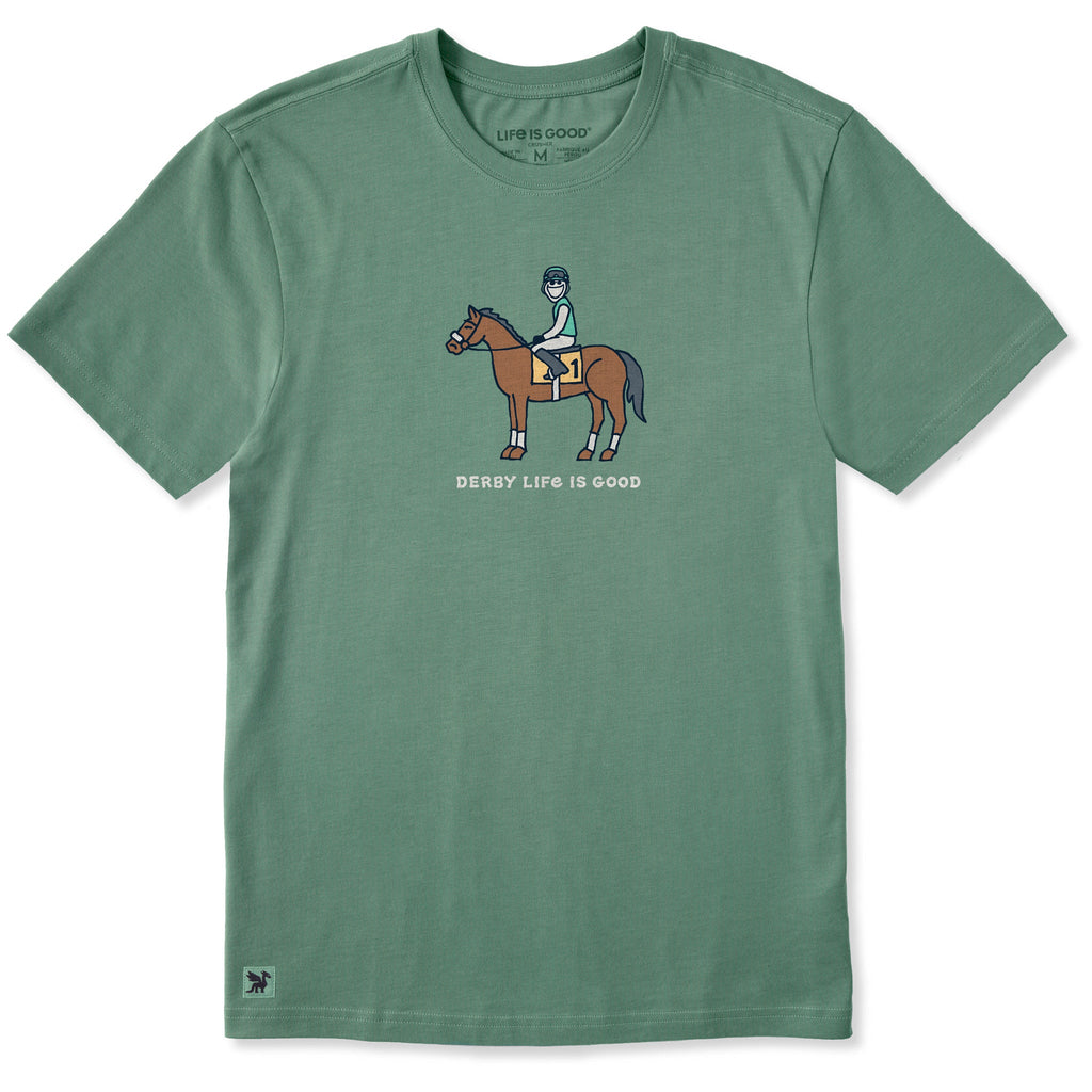 Men's Derby Life is Good Short Sleeve Crusher Tee product image 1