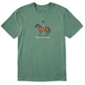 Men's Derby Life is Good Short Sleeve Crusher Tee product image 1