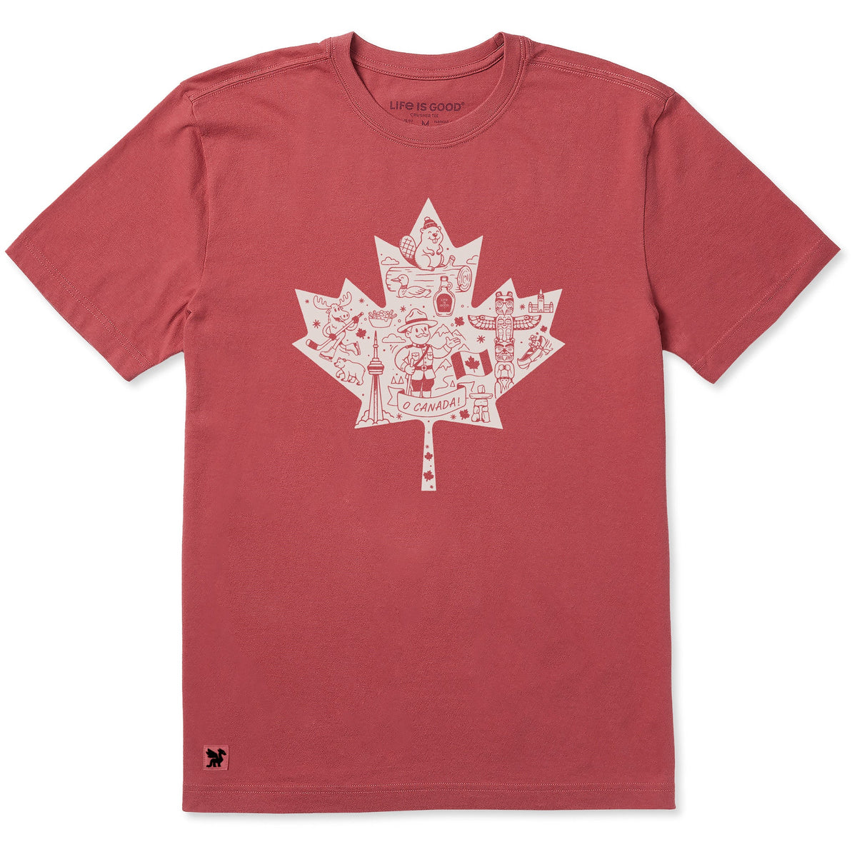Men's Canada Maple Medley Short Sleeve Crusher Tee product image 1