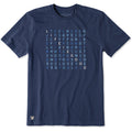 Men's LIG Word Search Short Sleeve Crusher Tee product image 1