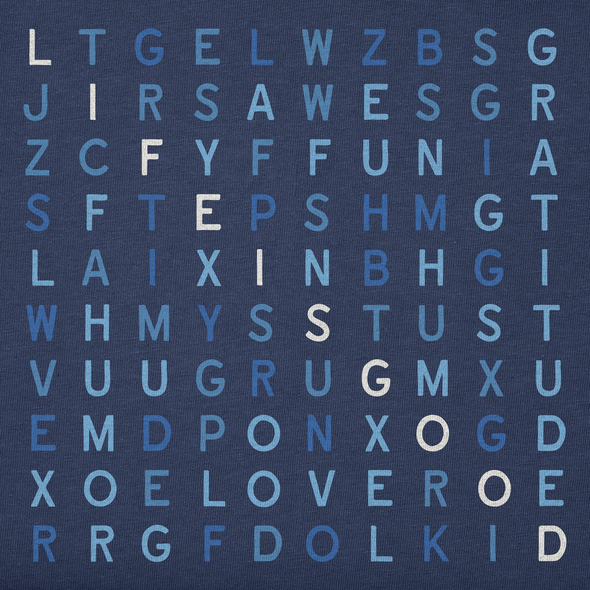 Men's LIG Word Search Short Sleeve Crusher Tee product image 2